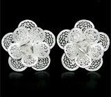 Серьги из коллекции «Elegance» Серебро 925