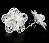 Серьги из коллекции «Elegance» Серебро 925