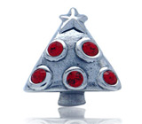 Миниатюра «Рождественская елка» Серебро 925