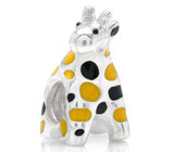 Миниатюра «Жираф» Серебро 925