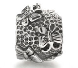 Миниатюра «Бабочки» Серебро 925