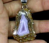 Кулон со слайсом агата Серебро 925