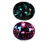 Редкий гранат с александритовым эффектом 0,92 карат 