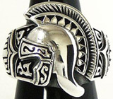 Массивный перстень «Воин Трои» Серебро 925