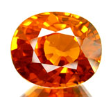 Мандариновый спессартин гранат 2,18 карат 