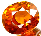 Мандариновый спессартин гранат 2,18 карат 