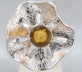 Кольцо из коллекции "Sunshine" с цитрином Серебро 925