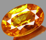 Золотистый сапфир 3,96 карат 