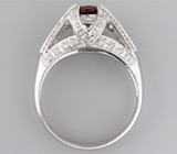 Кольцо из коллекции "Sunshine" с гранатом Серебро 925