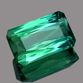 "Неоновый" турмалин 2,88 карат