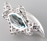 Кулон из коллекции "Sunshine" с топазом авторской огранки Серебро 925