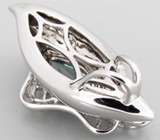 Кулон из коллекции "Sunshine" с топазом авторской огранки Серебро 925