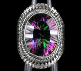 Перстень с мистическим топазом Серебро 925