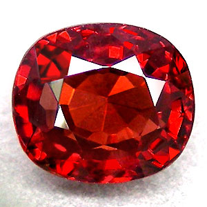 Ярко-оранжевая шпинель 1,44 карат