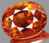 Золотисто-оранжевый спессартин 1,54 карат 