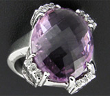 Кольцо с аметистом Серебро 925