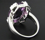Кольцо с аметистом Серебро 925