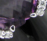 Кольцо с аметистом Серебро 925