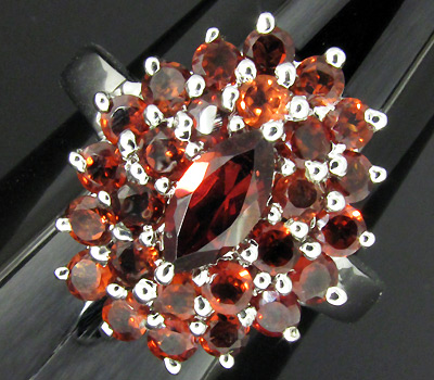 Замечательное кольцо с гранатами