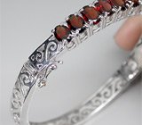 Гранатовый браслет Серебро 925