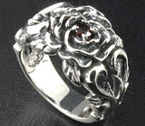 Кольцо "Роза Люцифера" Серебро 925