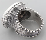 Перстень с дымчатым топазом Серебро 925