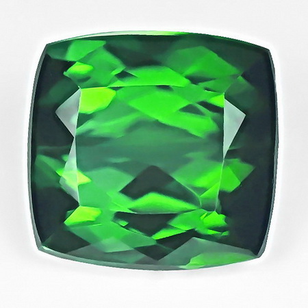 Чистейший сочно-зеленый турмалин 4,12 карат