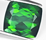 Чистейший сочно-зеленый турмалин 4,12 карат 