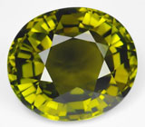 Оливковый турмалин 6,2 карат 