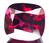 Красная шпинель 2,18 карат 