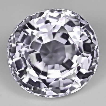 Редкая серебристая шпинель 2,28 карат