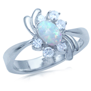 Кольцо с опалом Жильсона