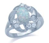 Кольцо с опалом Жильсона Серебро 925