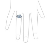 Кольцо с опалами Жильсона Серебро 925