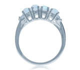 Кольцо с опалами Жильсона Серебро 925