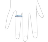 Кольцо с опалами Жильсона Серебро 925