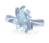 Кольцо с опалом Жильсона Серебро 925