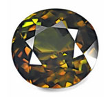 Коньячный сфен 2,6 карат 