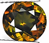 Коньячный сфен 2,6 карат 