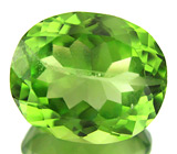 Ярко-зеленый перидот 4,85 карат 