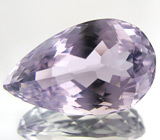 Серебристо-розовый кунцит 14,39 карат 