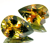 Пара сфенов 6,88 карат 