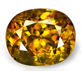 Изменяющий цвет сфен 2,05 карат 