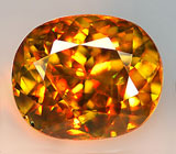 Изменяющий цвет сфен 2,05 карат 