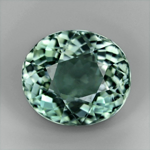 Турмалин цвета морской волны 2,26 карат