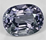 Серебристо-фиолетовая шпинель 4,58 карат 