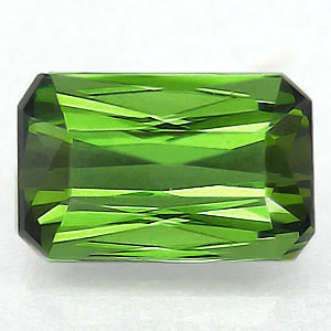 Чистейший зеленый турмалин 2,06 карат