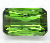 Чистейший зеленый турмалин 2,06 карат 