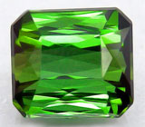 Чистейший зеленый турмалин 2,7 карат 