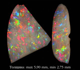 Драгоценный белый опал 5.0 карат 